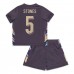 Seconda Maglia Inghilterra Stones 5 Euro 2024 Bambino